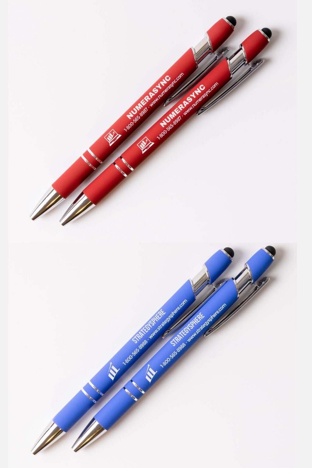 Custom engraved pens with personalized branding and sleek design for corporate giveaways and promotional events