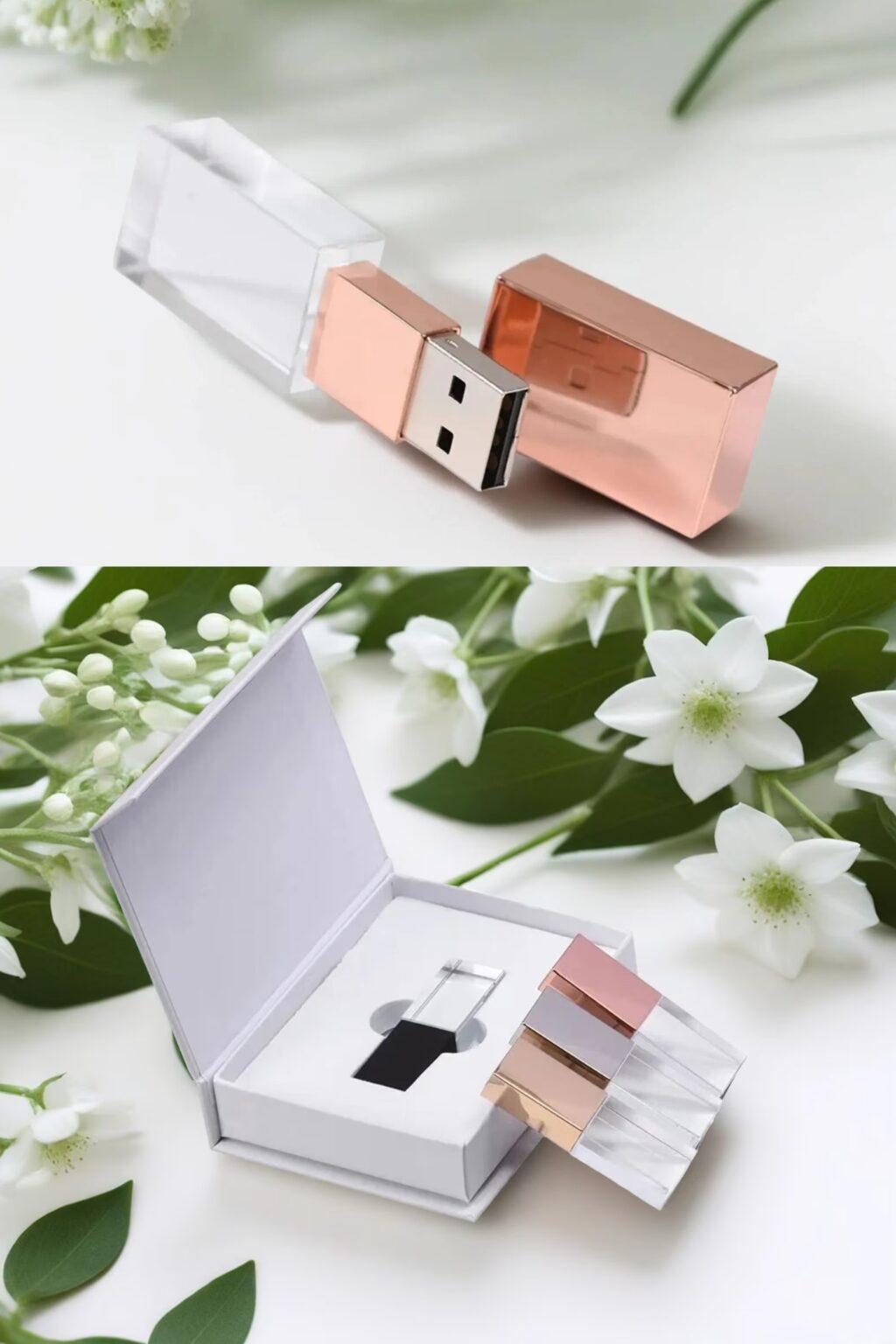 Premium customized USB flash drive with high-speed data transfer and personalized logo engraving for corporate branding