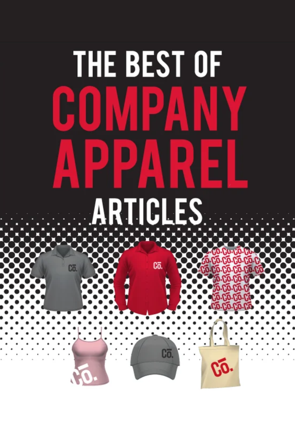 Customized branded apparel including logo-printed t-shirts, polos, hoodies, and uniforms for teams, schools, and corporate staff