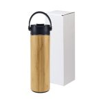 Eco-Friendly Bamboo Flask with Built-in Tea Infuser