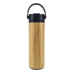 Eco-Friendly Bamboo Flask with Built-in Tea Infuser