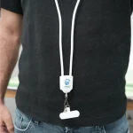 4 in 1 Lanyard Charging Cable 60W with ID Hook and Phone Pad