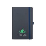 Appeel A5 PU notebook with elastic band, pen loop, and ribbon bookmark