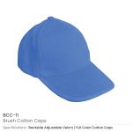 Single Color Cotton Cap – Comfortable and Customizable