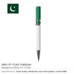 Maxema Ethic Flag Pen with Pull-Out Banner – Eco-Friendly Design