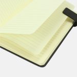 Dorniel A5 PU notebook with front pocket and magnetic flap cover