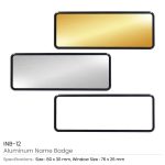 Reusable Name Badge – Eco-Friendly and Customizable