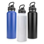 Double Wall Stainless Steel Bottle with Carry Handle – Insulated