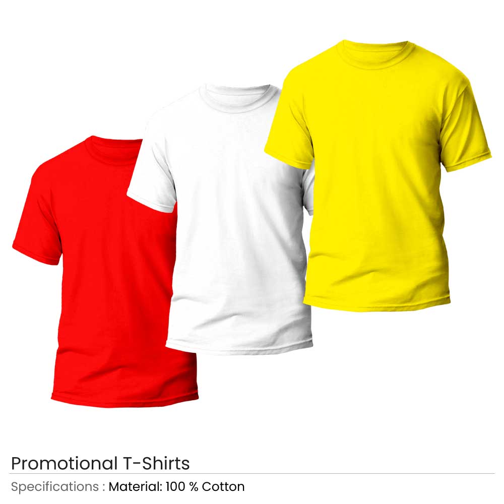 Branded Promotional T-Shirts – Custom Printed for Campaigns Custom Promotional T-Shirts – Printed Tees for Events & Branding