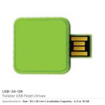 Twister USB Flash Drive – Compact and Stylish Promotional USB
