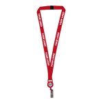 Lanyard with Reel Badge Holder and Safety Lock for ID Cards