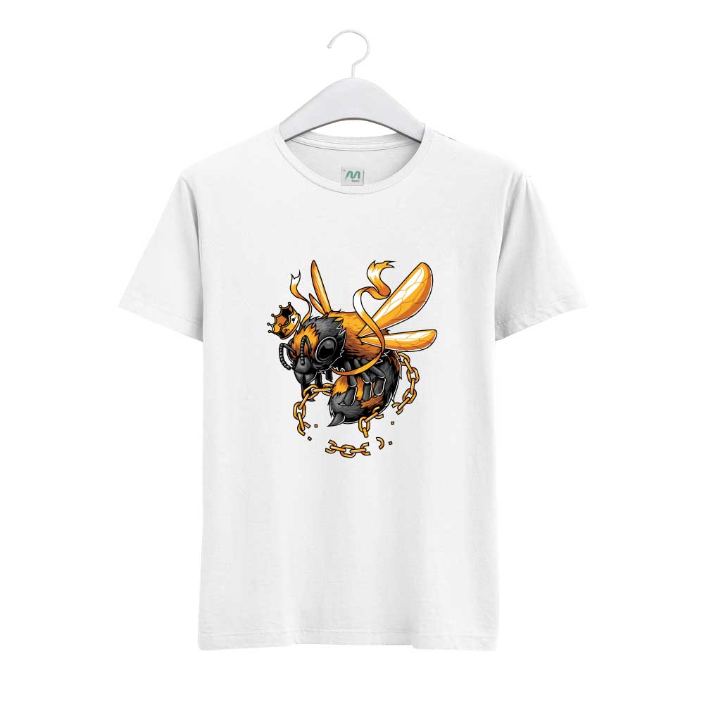 tshirts-704-w-with-printing-magictrading White Promotional T-Shirt β Custom Printed for Branding